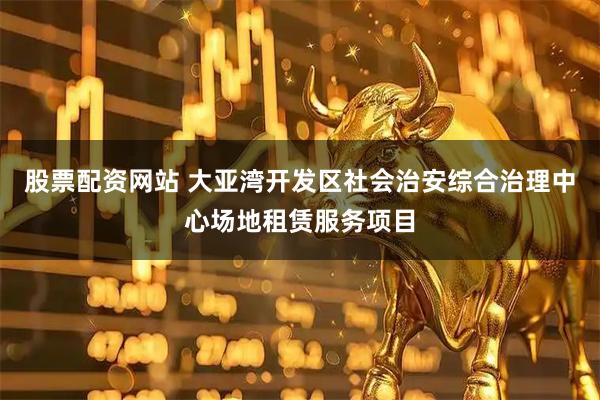 股票配资网站 大亚湾开发区社会治安综合治理中心场地租赁服务项目